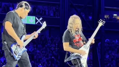 Watch: METALLICA Covers TANKARD's Version Of Anthem Of German Football Club EINTRACHT FRANKFURT