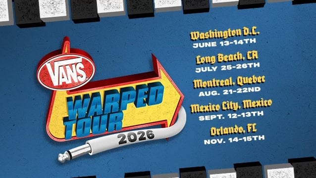 VANS WARPED TOUR To Kick Off 30 Days Of 2026 Lineup Announcements