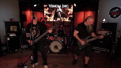 See VENOM INC.'s In-Studio Performance For Brazil's 92.5 KISS FM Radio Station
