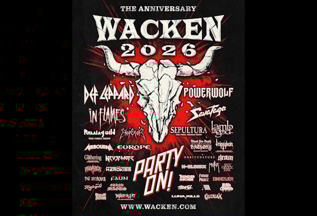 WACKEN OPEN AIR 2026: DEF LEPPARD, IN FLAMES, POWERWOLF, SAVATAGE And NEVERMORE Among First Announced Artists