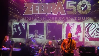 ZEBRA To Release Long-Awaited New Studio Album, 'V', In November; First Single, 'Walk With You', Was Co-Written By PAUL STANLEY